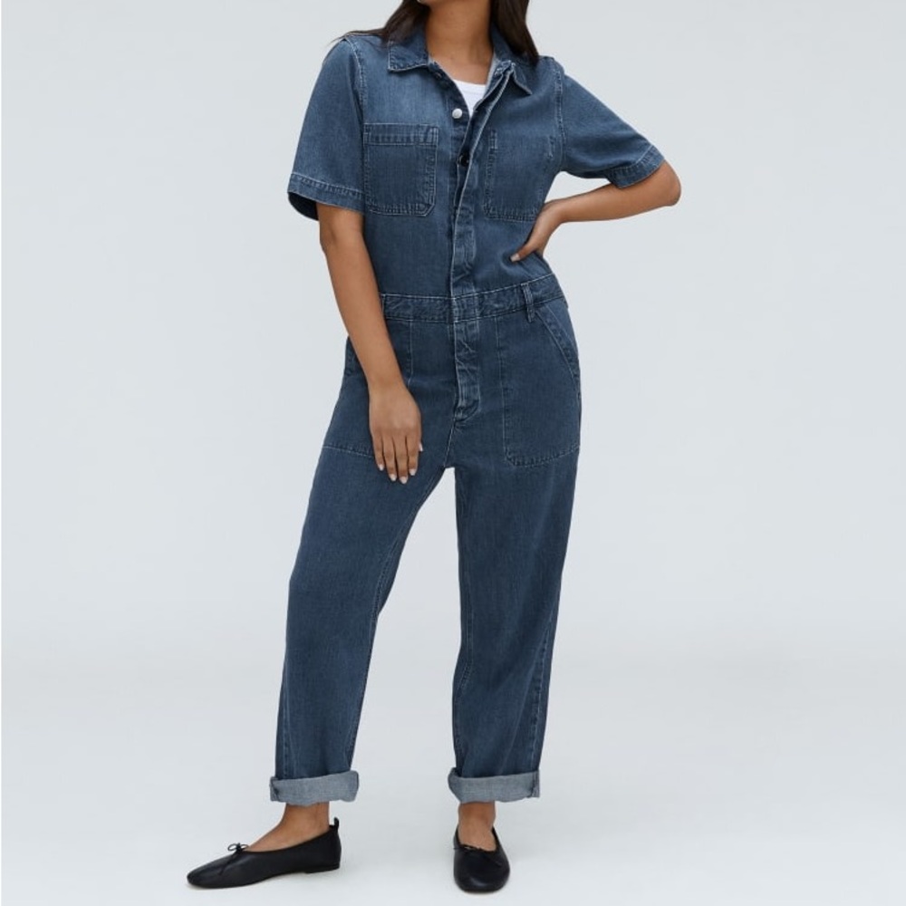 Everlane The Supersoft Jean Coverall